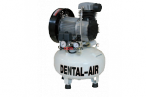 Dental Air 2/24/5 - безмасляный воздушный компрессор без кожуха (150 л/мин) на 2 установки